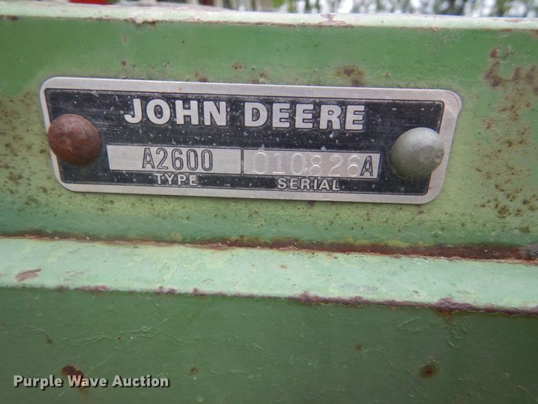image for item GA9065 (2) John Deere five bottom plows