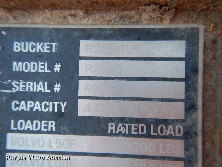 image for item GN9914 Tink R2040 roll out bucket