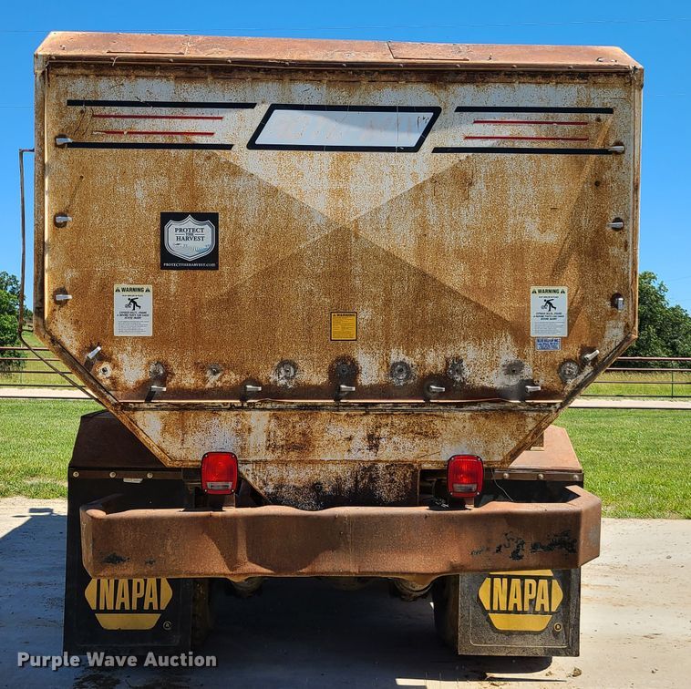 image for item GT9098 1982 Mack MR685S  feed mixer truck