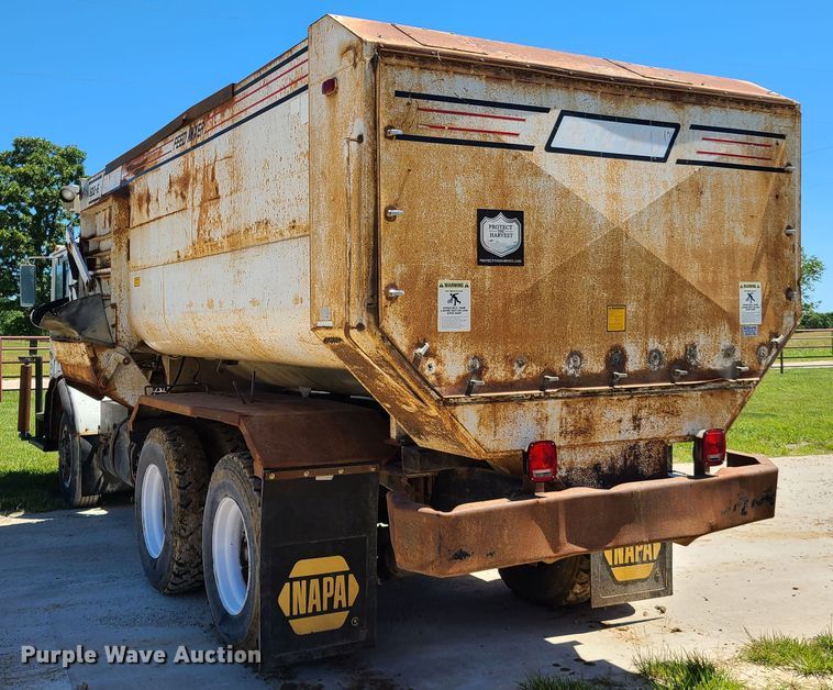 image for item GT9098 1982 Mack MR685S  feed mixer truck