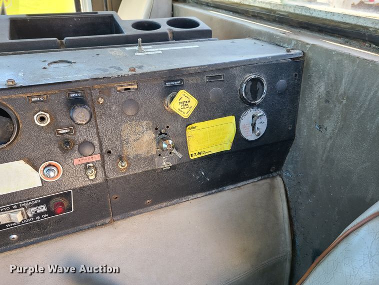 image for item GT9098 1982 Mack MR685S  feed mixer truck