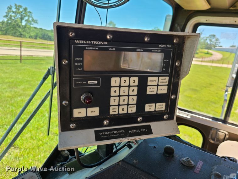 image for item GT9098 1982 Mack MR685S  feed mixer truck