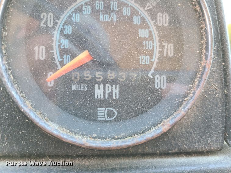 image for item GT9098 1982 Mack MR685S  feed mixer truck