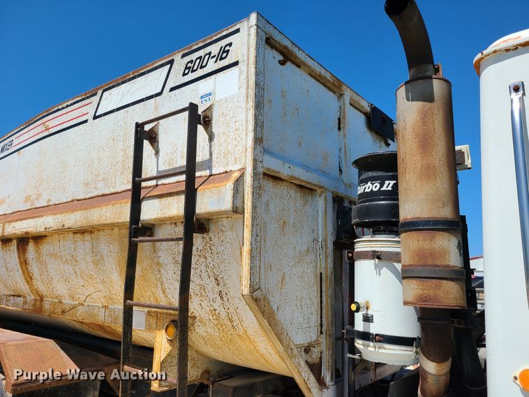 image for item GT9098 1982 Mack MR685S  feed mixer truck