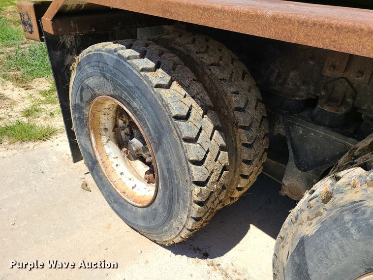 image for item GT9098 1982 Mack MR685S  feed mixer truck