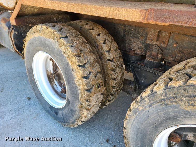 image for item GT9098 1982 Mack MR685S  feed mixer truck