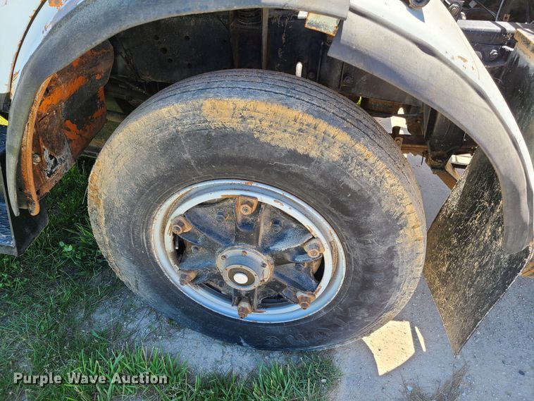 image for item GT9098 1982 Mack MR685S  feed mixer truck