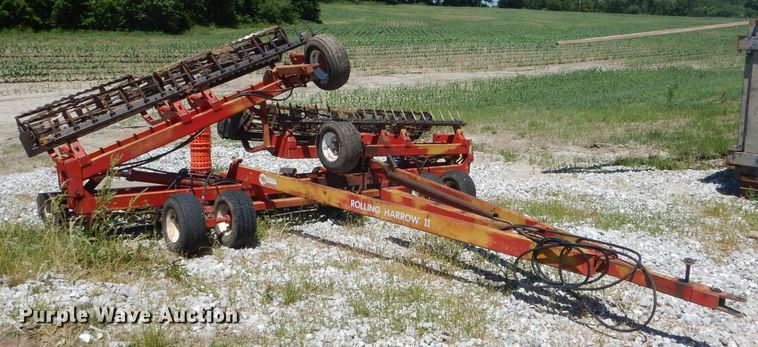 image for item HM9520 Unverferth Rolling Harrow II spike tooth harrow