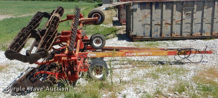image for item HM9520 Unverferth Rolling Harrow II spike tooth harrow