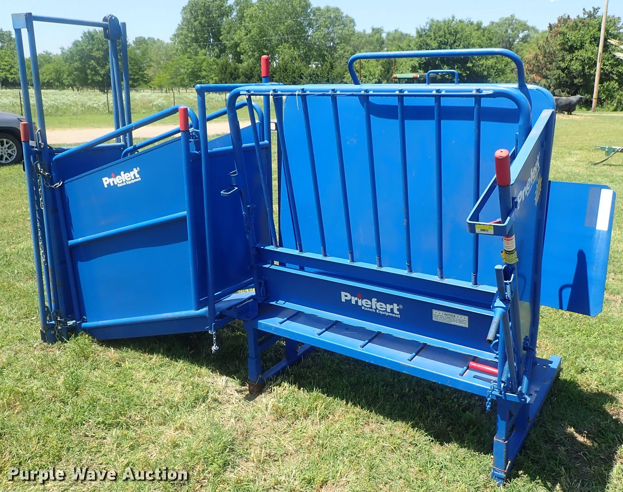 Priefert goat chute in Maize, KS Item DG2202 sold Purple Wave