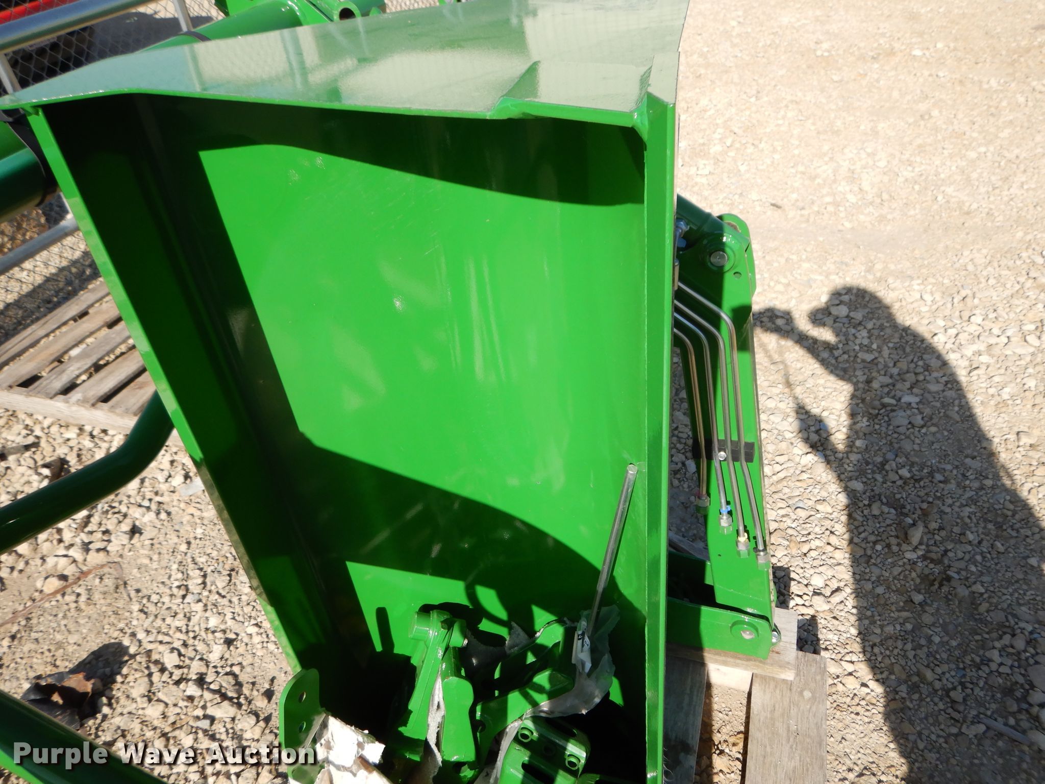 2017 John Deere H120 loader in Abilene, KS Item DG7805 sold Purple Wave