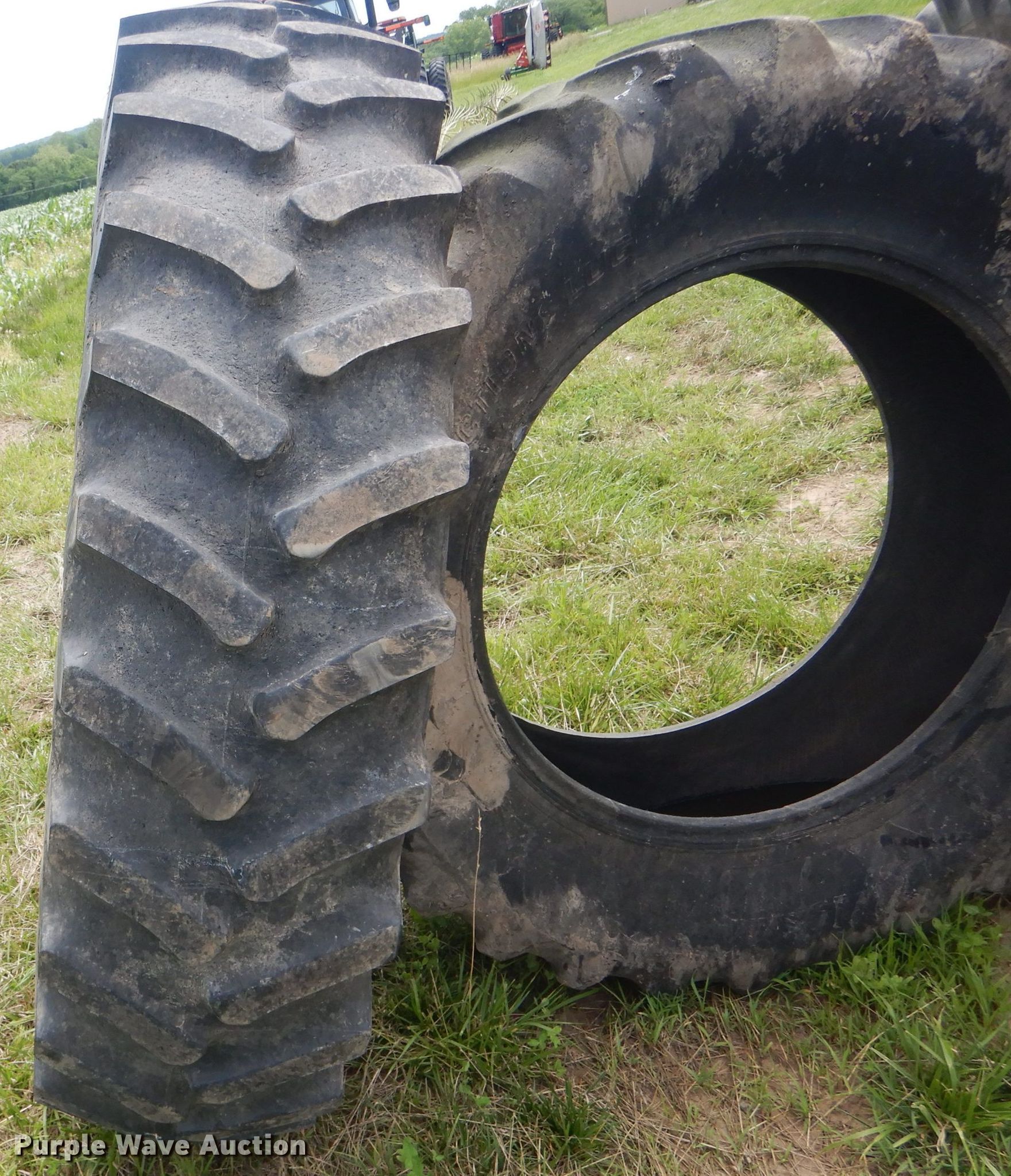 (3) tires in Slater, MO Item HM9533 sold Purple Wave