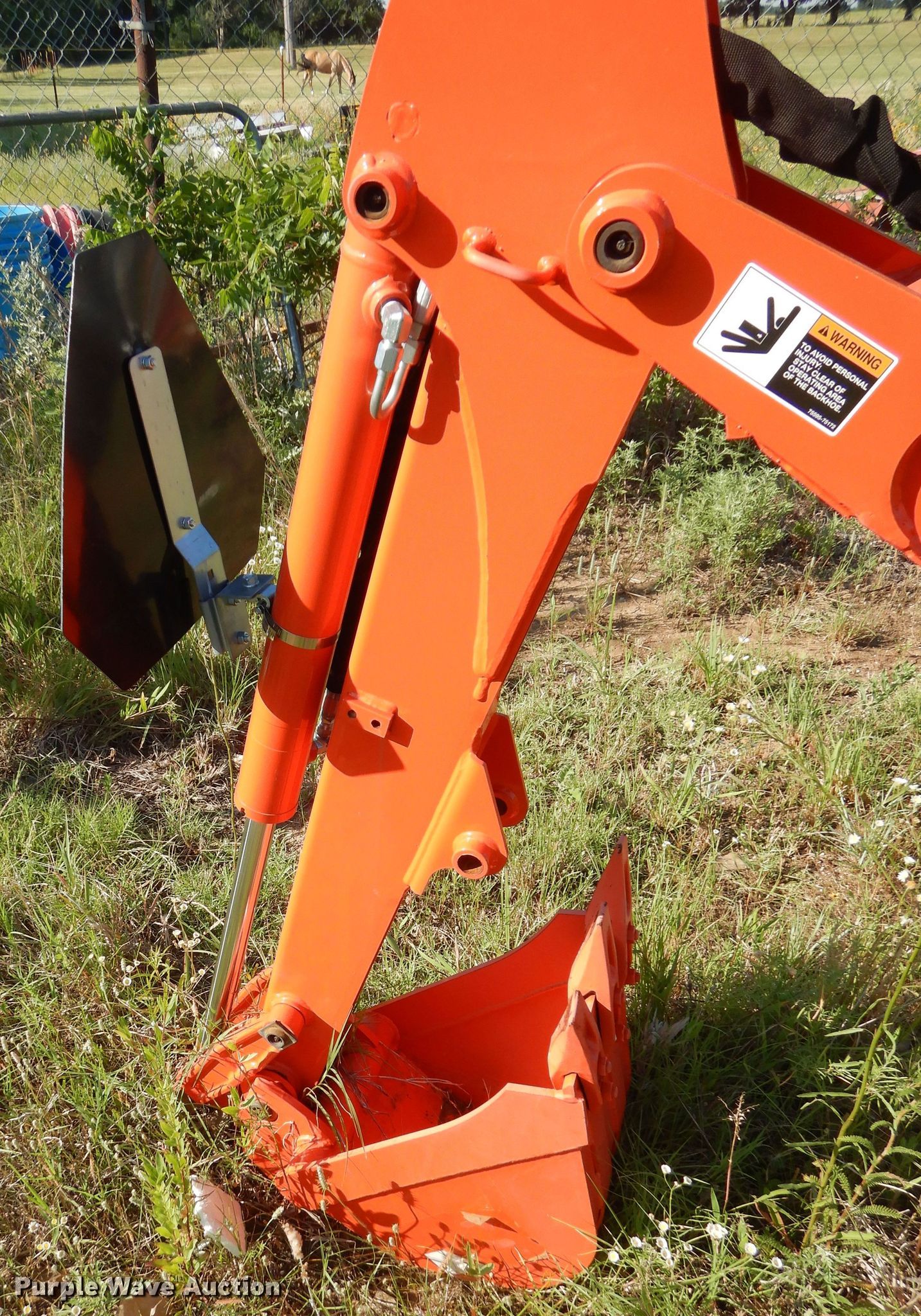 Kubota BT820 backhoe attachment in Oklahoma City, OK Item HS9667 sold