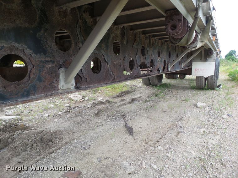 image for item DF0836 1997 Transcraft Eagle W248X102 flatbed trailer