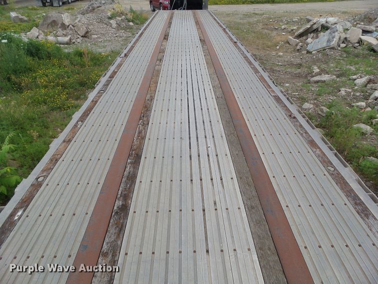 image for item DF0836 1997 Transcraft Eagle W248X102 flatbed trailer