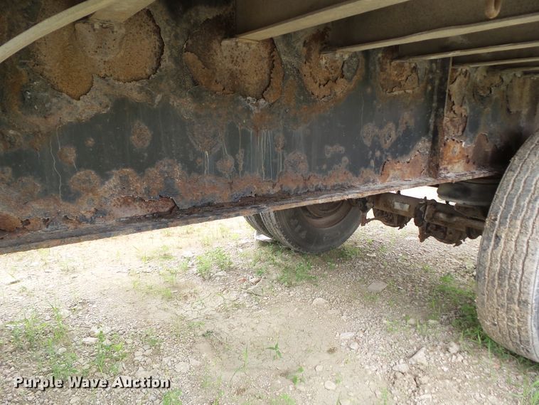 image for item DF0836 1997 Transcraft Eagle W248X102 flatbed trailer