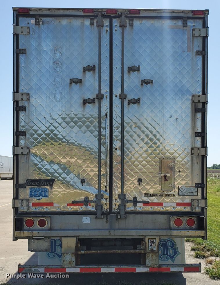 image for item DF8963 2004 Great Dane 8711TZ-1A53 refrigerated van trailer