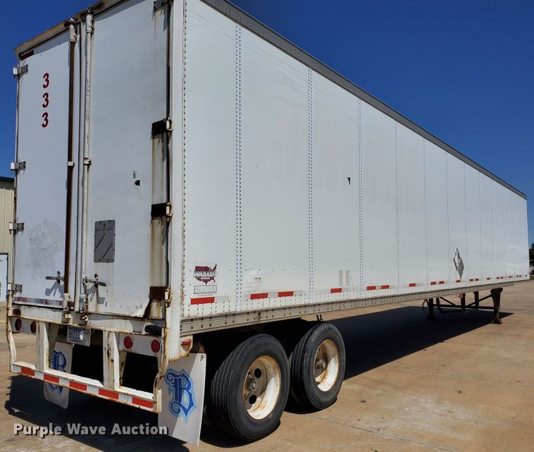 image for item DF8964 2000 Wabash dry van trailer