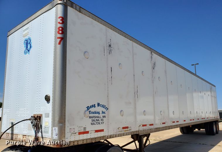 image for item DF8966 1999 Wabash dry van trailer