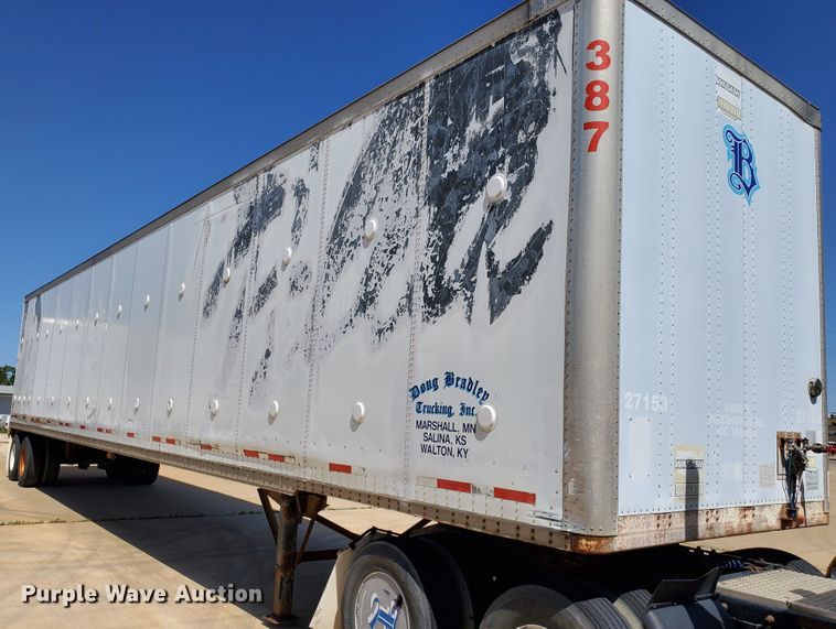 image for item DF8966 1999 Wabash dry van trailer