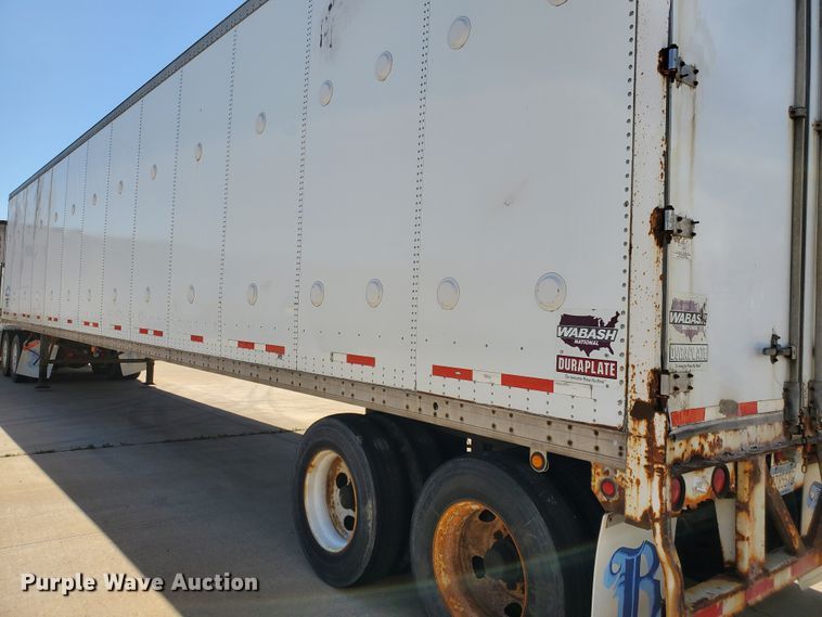 image for item DF8966 1999 Wabash dry van trailer