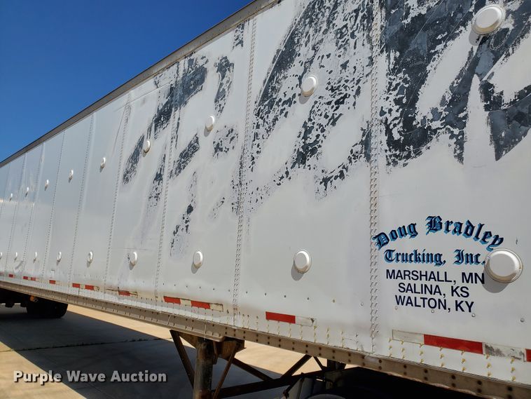 image for item DF8966 1999 Wabash dry van trailer