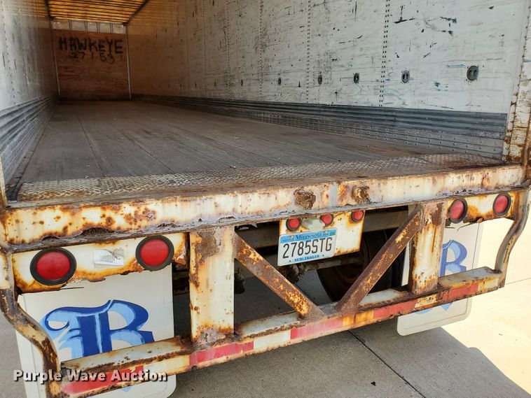 image for item DF8966 1999 Wabash dry van trailer