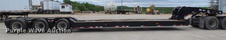 image for item DG5689 1998 Talbert T3DW-50SA-HRG-1-T1 lowboy equipment trailer
