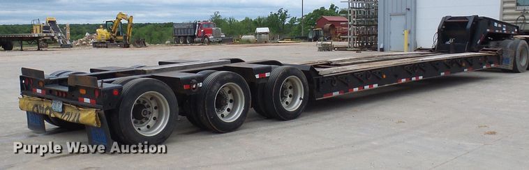 image for item DG5689 1998 Talbert T3DW-50SA-HRG-1-T1 lowboy equipment trailer