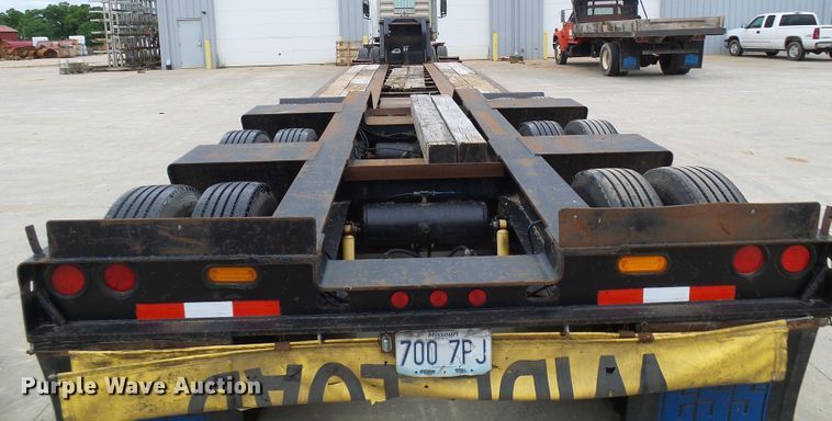 image for item DG5689 1998 Talbert T3DW-50SA-HRG-1-T1 lowboy equipment trailer