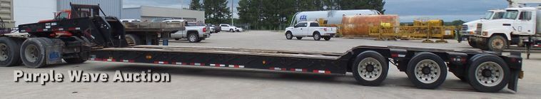 image for item DG5689 1998 Talbert T3DW-50SA-HRG-1-T1 lowboy equipment trailer