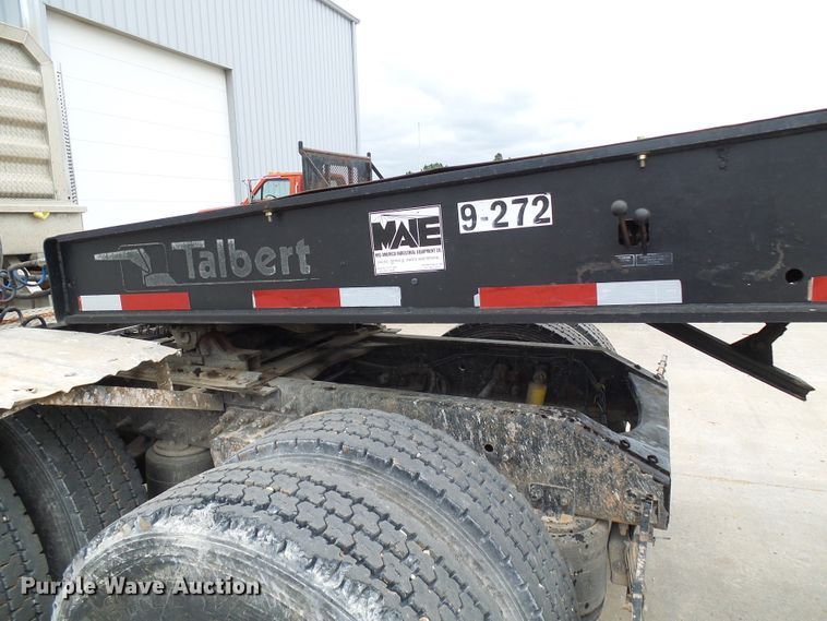 image for item DG5689 1998 Talbert T3DW-50SA-HRG-1-T1 lowboy equipment trailer