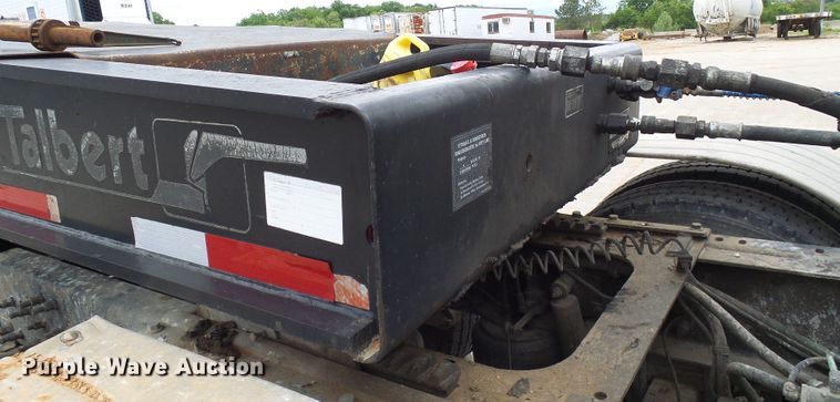 image for item DG5689 1998 Talbert T3DW-50SA-HRG-1-T1 lowboy equipment trailer