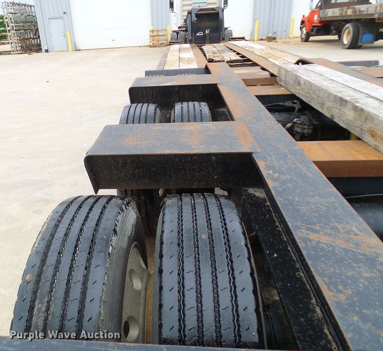 image for item DG5689 1998 Talbert T3DW-50SA-HRG-1-T1 lowboy equipment trailer