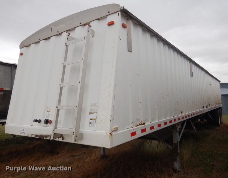 image for item DG5991 2008 Jet WO12402 double hopper bottom grain trailer