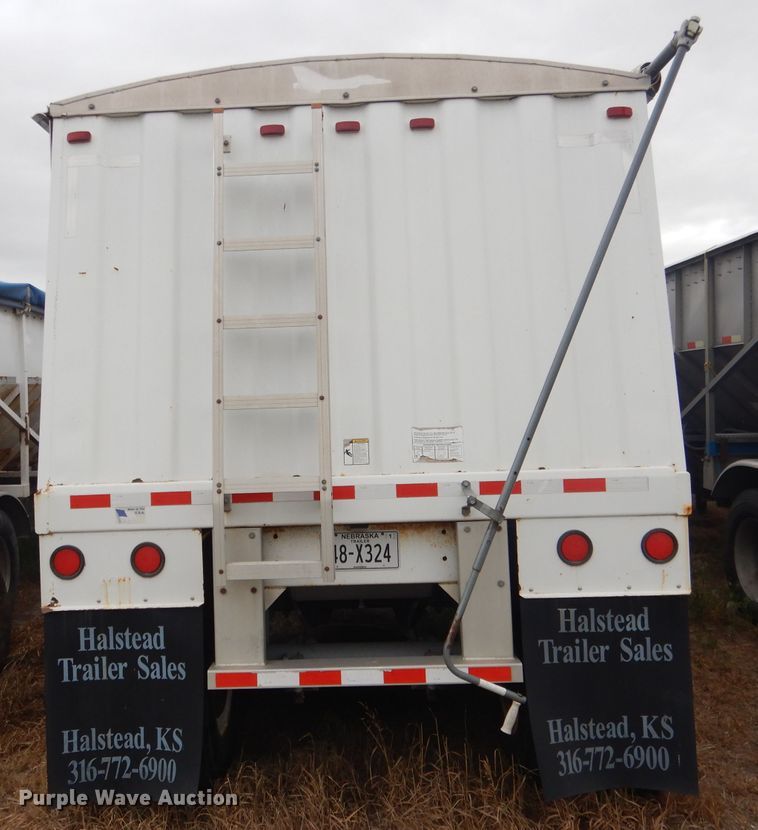 image for item DG5991 2008 Jet WO12402 double hopper bottom grain trailer