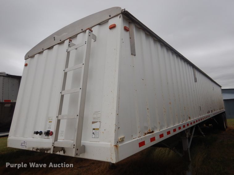 image for item DG5991 2008 Jet WO12402 double hopper bottom grain trailer