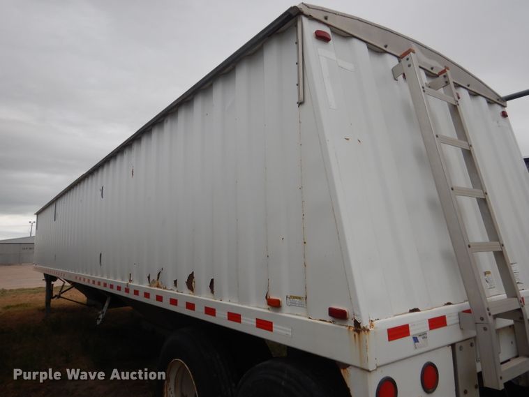 image for item DG5991 2008 Jet WO12402 double hopper bottom grain trailer