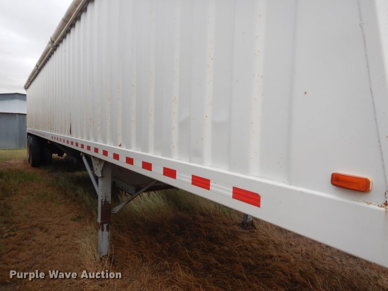 image for item DG5991 2008 Jet WO12402 double hopper bottom grain trailer