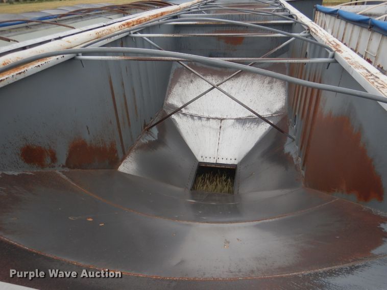 image for item DG5991 2008 Jet WO12402 double hopper bottom grain trailer