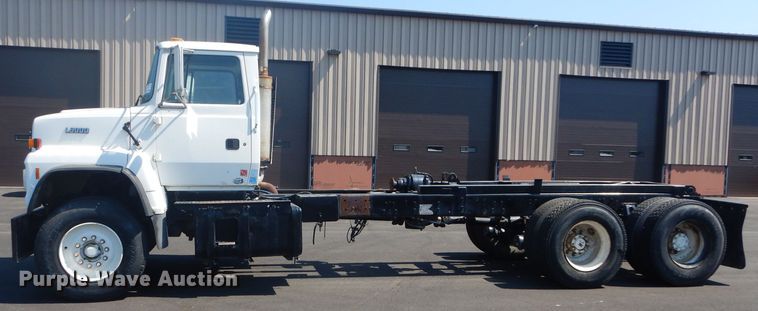 image for item DH4463 1996 Ford L9000  truck cab and chassis