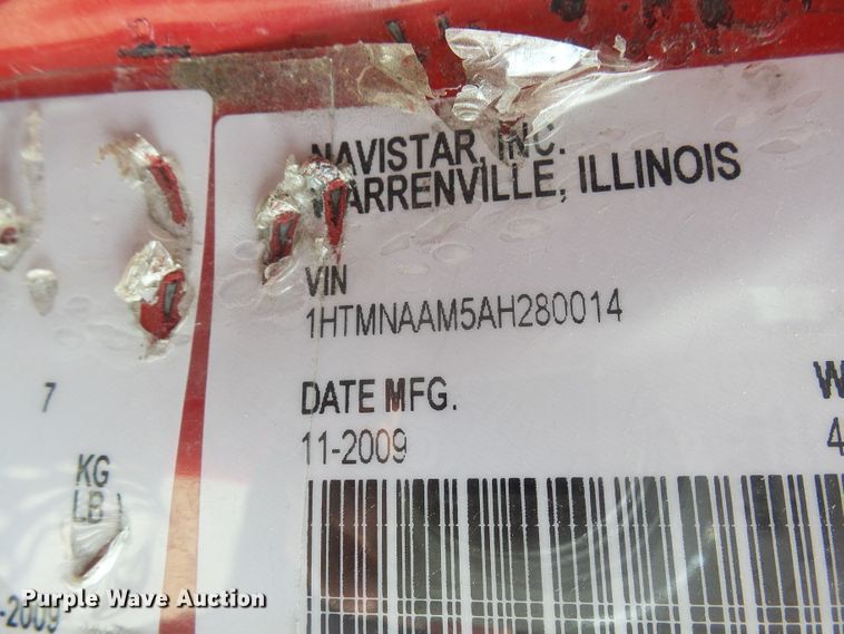 image for item EF9631 2010 International 4300  truck cab and chassis