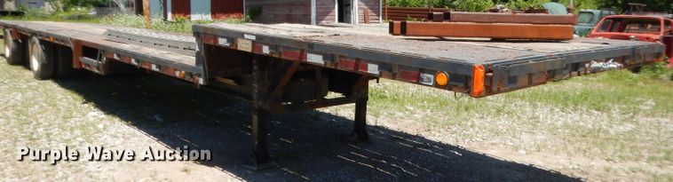 image for item GN9455 2006 Tarasport 50MOD102 flatbed trailer