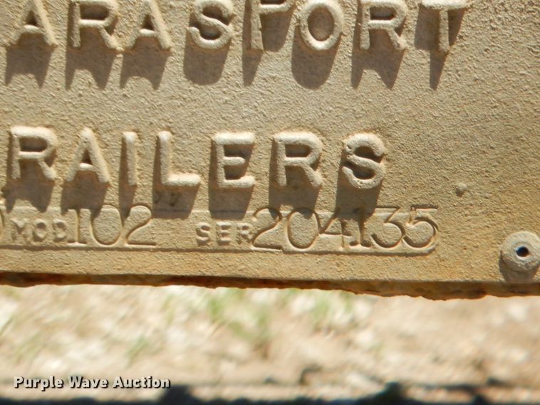 image for item GN9455 2006 Tarasport 50MOD102 flatbed trailer