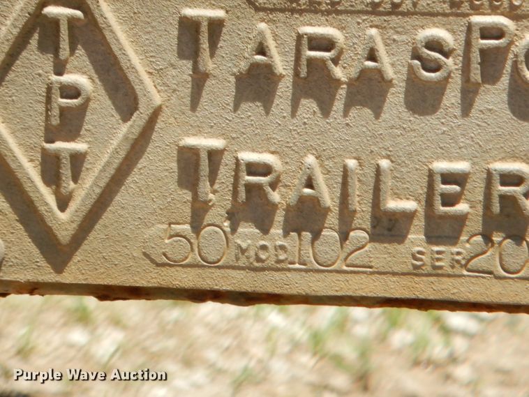 image for item GN9455 2006 Tarasport 50MOD102 flatbed trailer