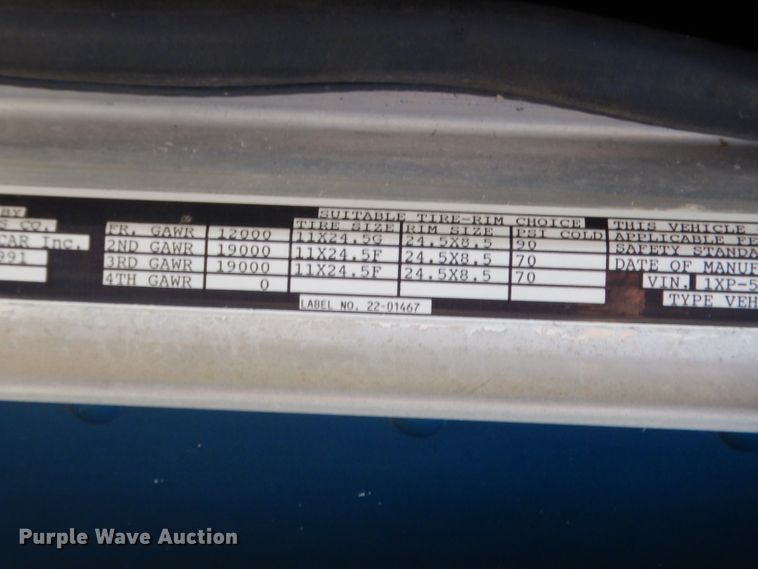 image for item GN9457 1992 Peterbilt 379  semi truck