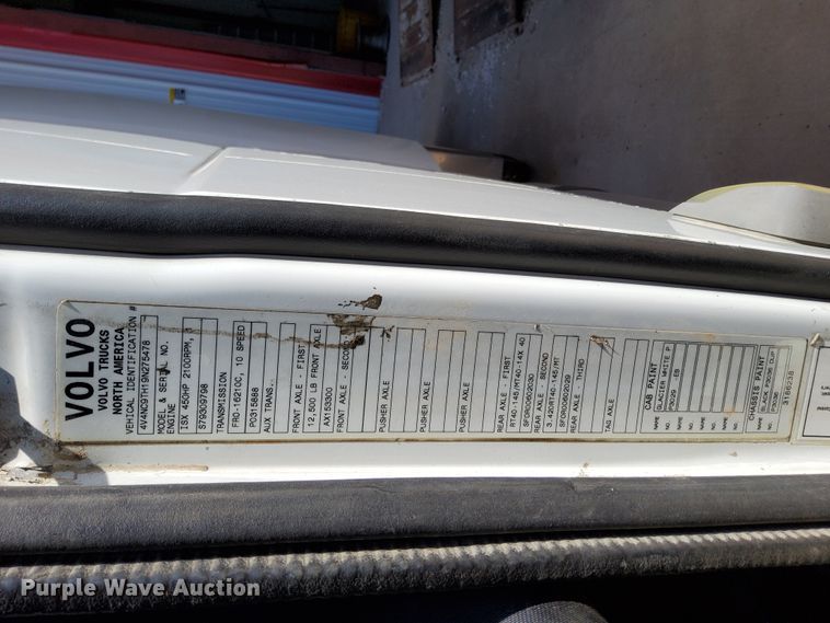 image for item GN9929 2009 Volvo VN  semi truck