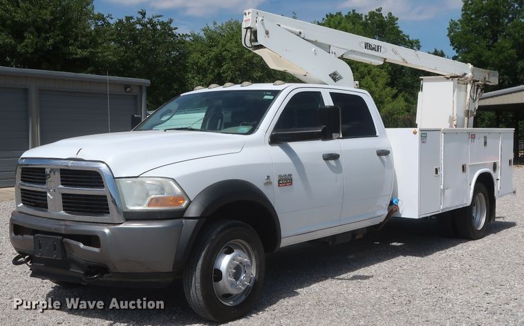image for item GS9942 2011 Dodge Ram 4500HD  Crew Cab bucket truck