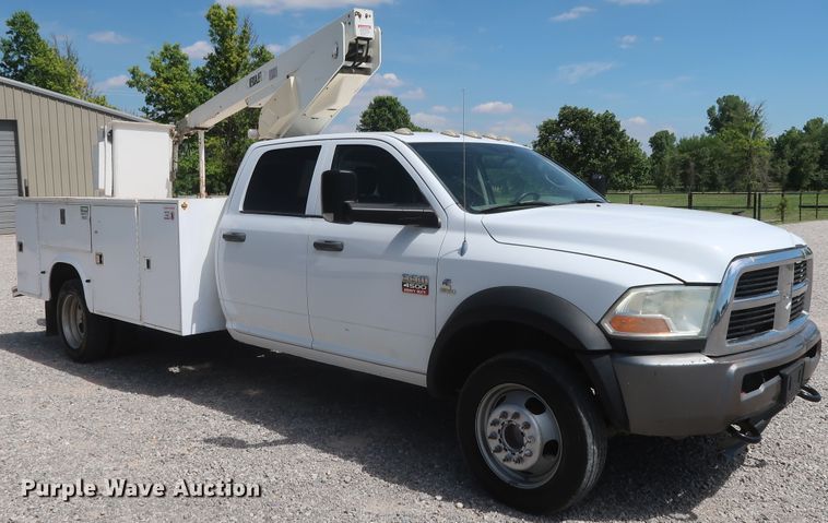 image for item GS9942 2011 Dodge Ram 4500HD  Crew Cab bucket truck