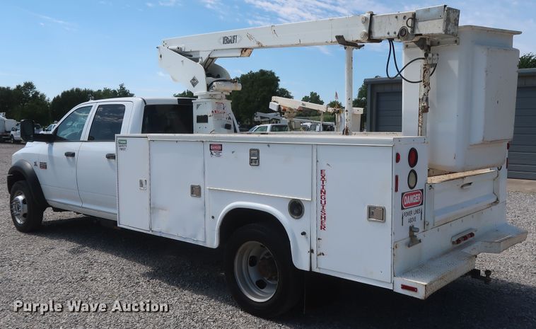 image for item GS9942 2011 Dodge Ram 4500HD  Crew Cab bucket truck